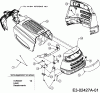 Bolens T 115/30 RD 13DH471C684 (2007) Ersatzteile Motorhaube 1-Style
