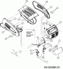 Silver Cut SC 150/96 13D3453F612 (2007) Ersatzteile Motorhaube 3-Style