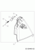 WOLF-Garten Expert Expert 107.180 H 13AG93WG650 (2014) Ersatzteile Deflektor