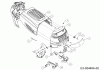 MTD 17.5/42 13AN775S308 (2018) Ersatzteile Motorhaube 5-Style