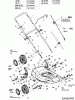 Budget BBM 46 BS 11B-J10G619 (2005) Ersatzteile Höhenverstellung, Holm, Räder