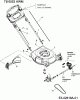 Troy-Bilt TB 6553 HWM 12AD568G609 (2006) Ersatzteile Getriebe, Holm