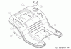 MTD LT 107 EXHK 13AG79KG682 (2018) Ersatzteile Sitzwanne