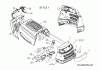 Bolens BL 200 H 13A4791-684 (2007) Ersatzteile Motorhaube 1-Style