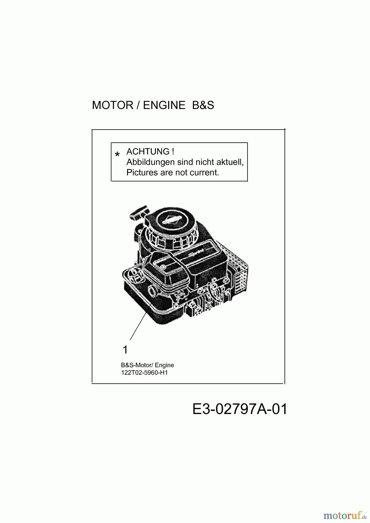 Mr.Gardener Motormäher mit Antrieb HW 53 BA 12A-PN8R629 (2014) Motor Briggs & Stratton
