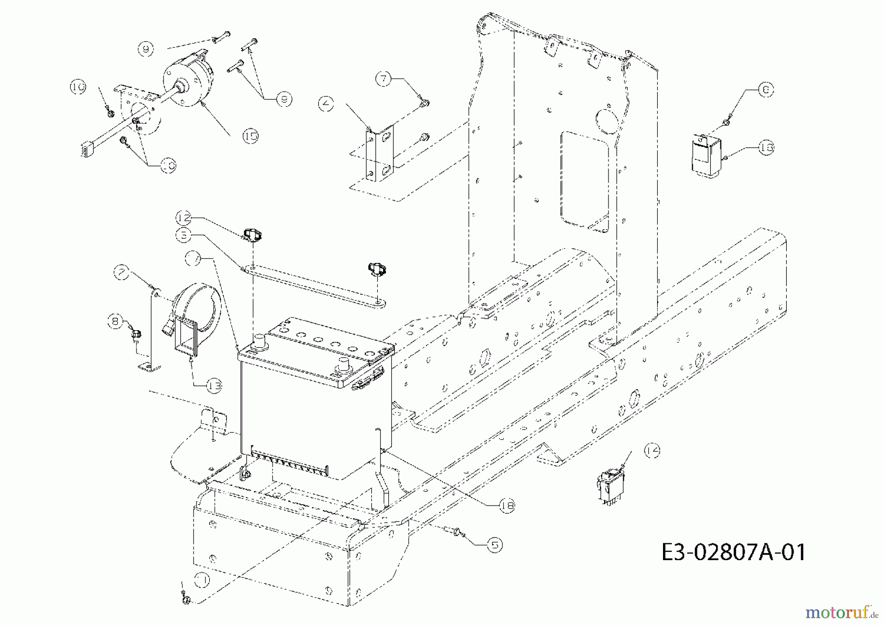 Massey Ferguson Kompakttraktoren MF 22-28 GC 54AD64J-695  (2007) Elektroteile