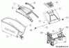 Cub Cadet CC 46 SPH HW 12AQTVAQ603 (2014) Ersatzteile Grasfangsack, Heckklappe, Leitstück hinten