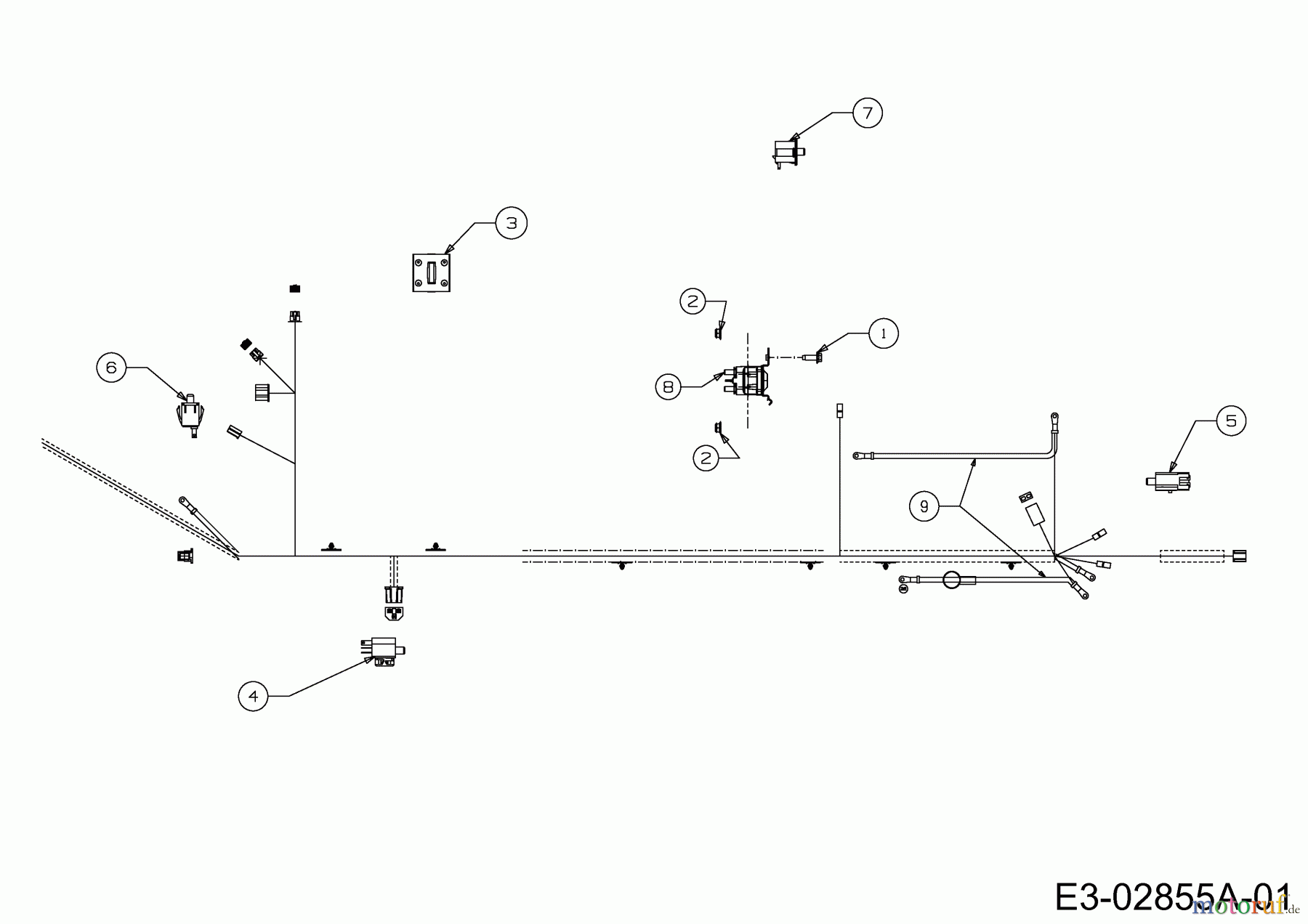  Rasor Rasentraktoren V 160 13HN93KF618  (2014) Elektroteile