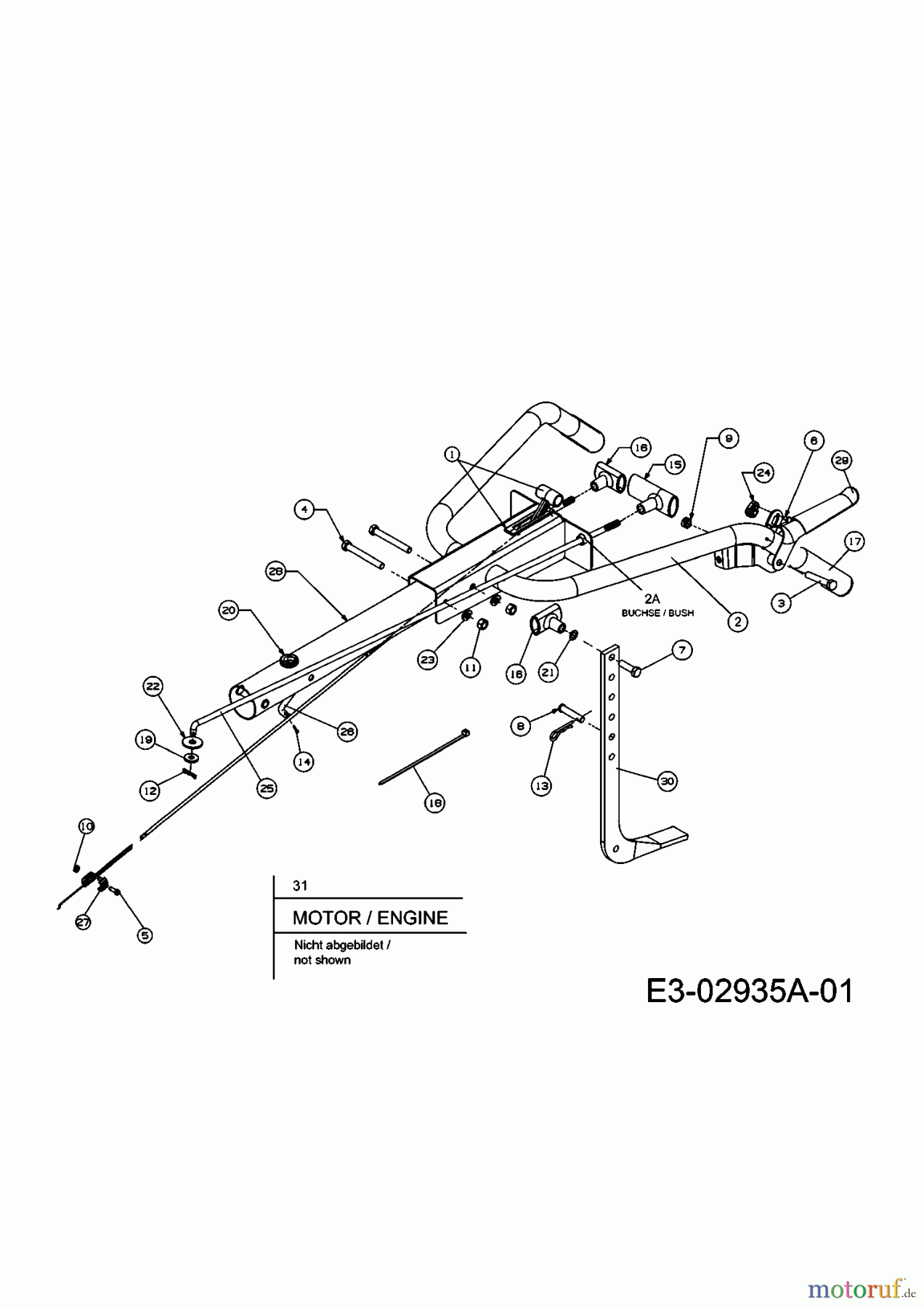 MTD Motorhacken T/450 21AB454B678  (2009) Holm