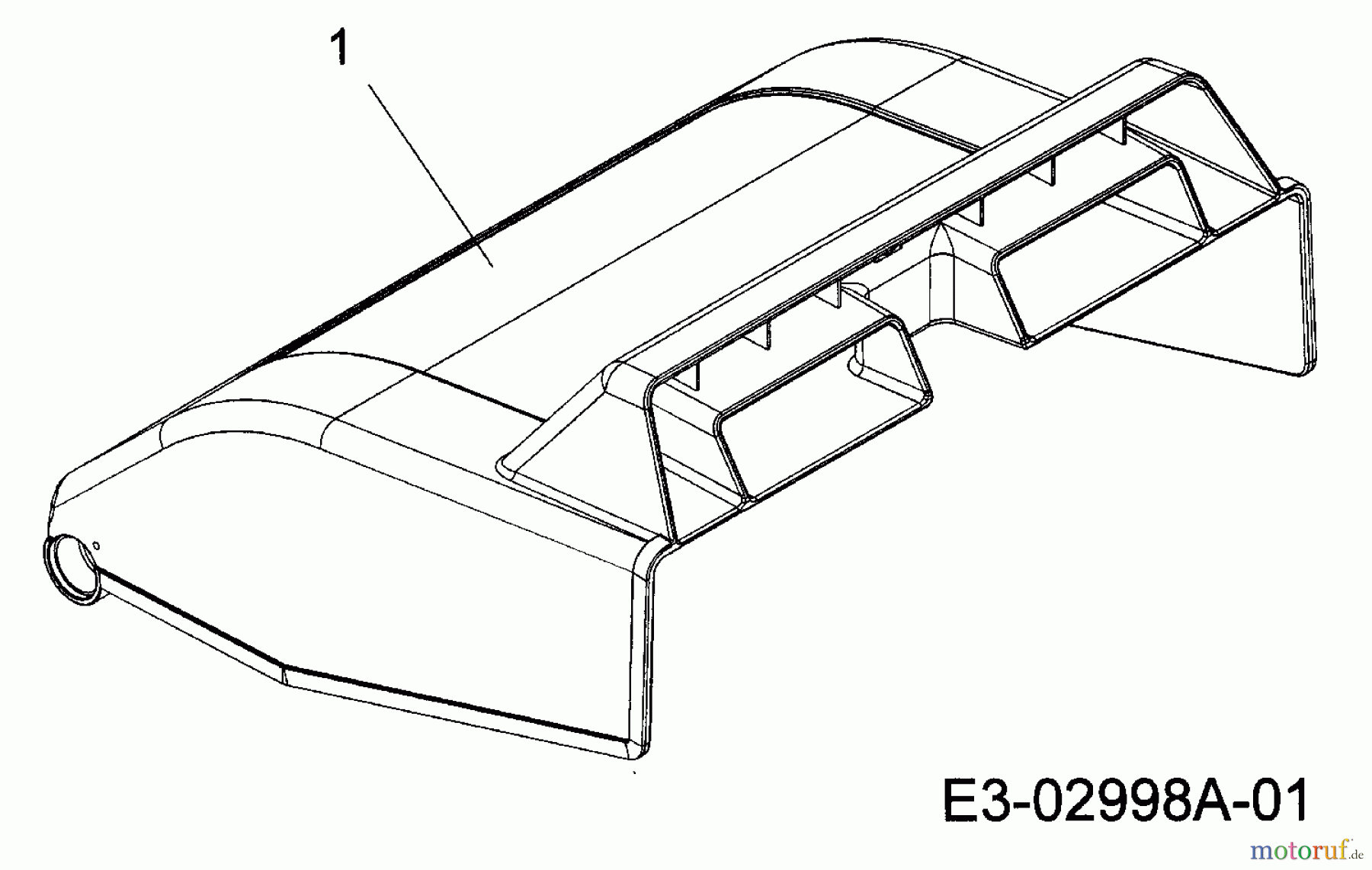  Merox Motormäher mit Antrieb MX 45 BRB 12E-T58R667  (2007) Heckklappe