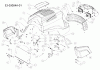 Massey Ferguson MF 22-20 GC 54AE52L-695 (2007) Ersatzteile Motorhaube 5000 Serie