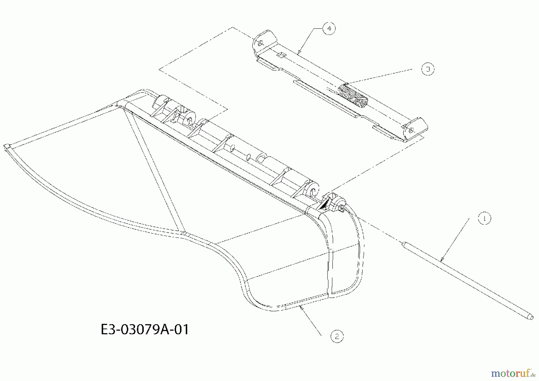 Massey Ferguson Gartentraktoren MF 50-23 SD 14AB13CP695 (2007) Deflektor
