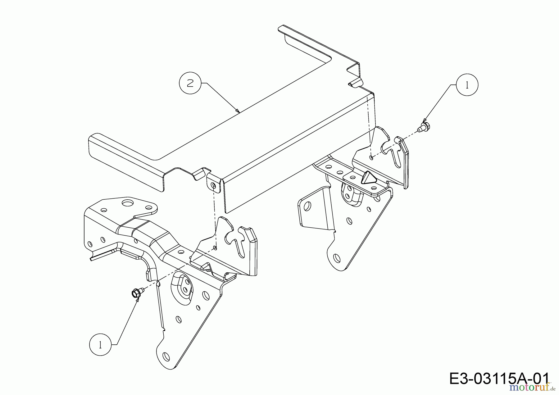 Massey Ferguson Gartentraktoren MF 50-23 SD 14AB13CP695 (2007) Hitzeschutz
