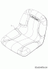 Cub Cadet All Rounder 1050 17AH9BKP603 (2008) Ersatzteile Sitz