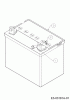 Cub Cadet All Rounder 1050 17AH9BKP603 (2008) Ersatzteile Batterie