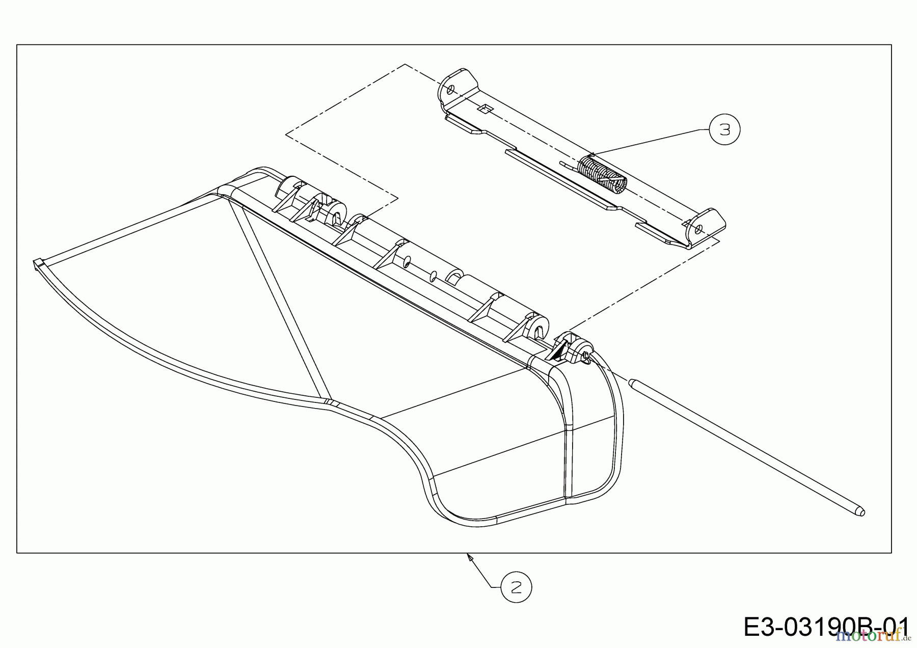  Cub Cadet Zero Turn All Rounder 1050 17AH9BKP603  (2008) Deflektor