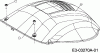 Silverline Silver 40 W 18C-N4S-677 (2007) Ersatzteile Motorabdeckung