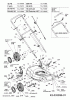 Best Garden BG PREMIUM 46 11D-J14Z625 (2008) Ersatzteile Höhenverstellung, Holm, Räder