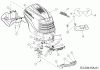 Cub Cadet CC 1000 RD 13A951CN603 (2008) Ersatzteile Motorhaube C-Style