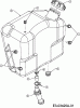 Cub Cadet CC 1000 RD 13A951CN603 (2008) Ersatzteile Tank
