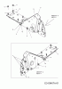 MTD T 380 B 700 21D-382X602 (2014) Ersatzteile Rahmen