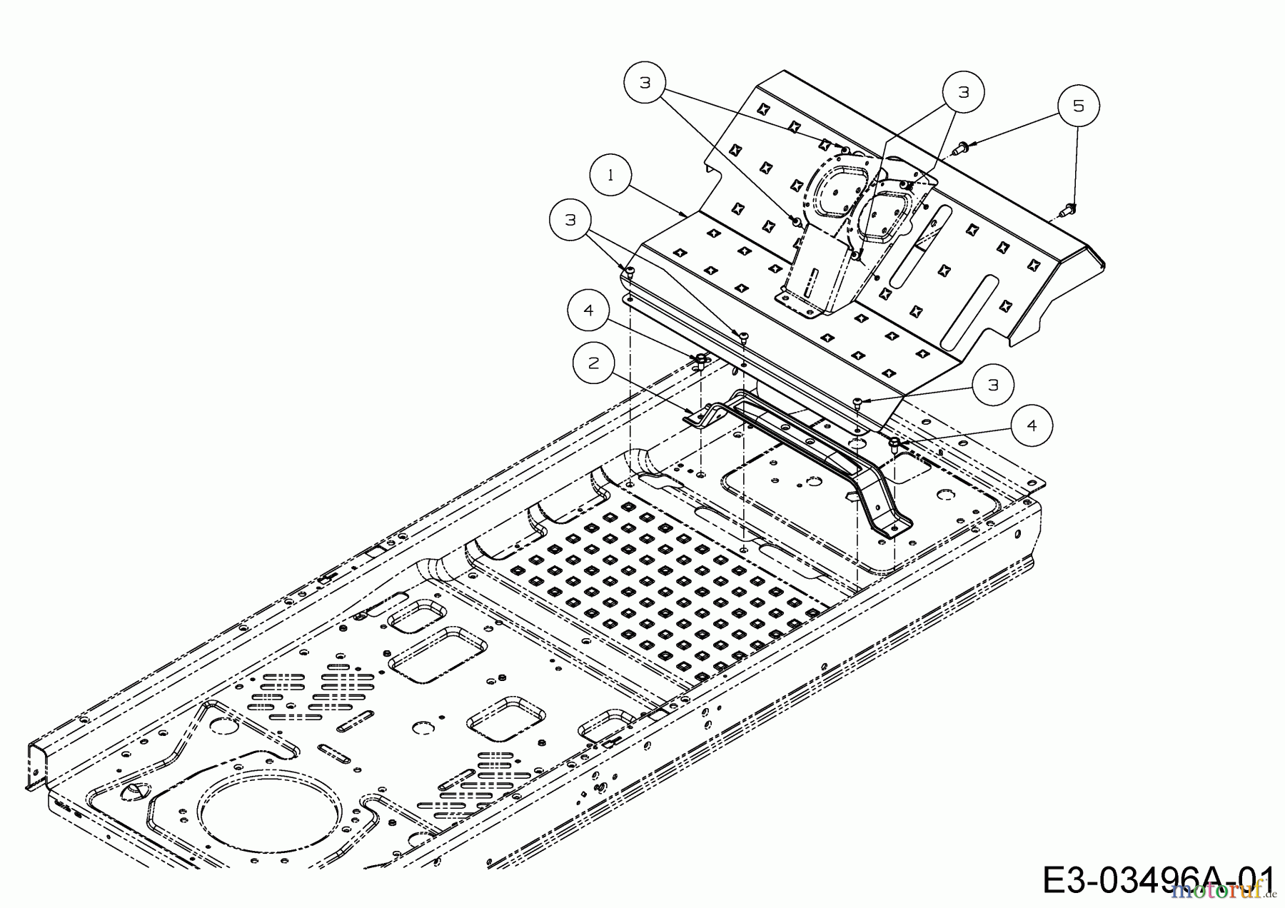 Cub Cadet Zero Turn Z-Force SZ 60 17ASDGHD010 (2015) Trittbrett