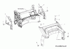 WOLF-Garten Expert Expert 460 A 12A-TUKC650 (2014) Ersatzteile Abdeckung hinten