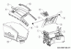 WOLF-Garten Expert Expert 460 A 12A-TUKC650 (2016) Ersatzteile Grasfangsack, Heckklappe, Leitstück hinten