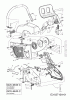 MTD GCS 46/45 C 41AY4340678 (2009) Ersatzteile Handgriff, Motorabdeckungen