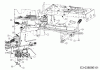 Qualcast LT 125-92 13HH765E639 (2014) Ersatzteile Fahrantrieb, Pedal, Schalthebel