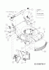 Best Garden BG PREMIUM 53 P 11C-84M1625 (2009) Ersatzteile Abdeckung hinten
