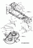 Mastercut 92-155 bis 2016 13AM761E659 (2009) Ersatzteile Abdeckungen Mähwerk E (36"/92cm)