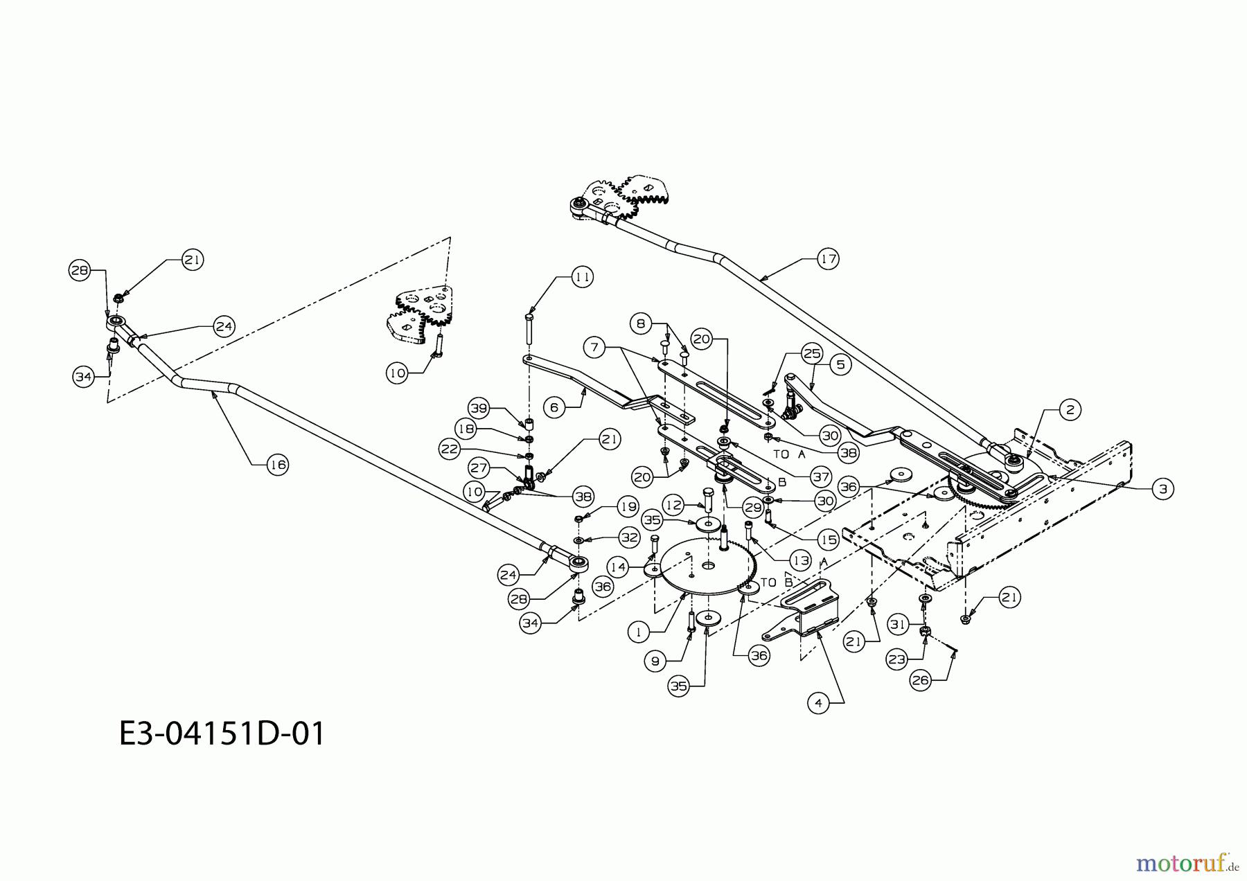  Cub Cadet Zero Turn FMZ 48 17BI4BFY603  (2010) Lenkung