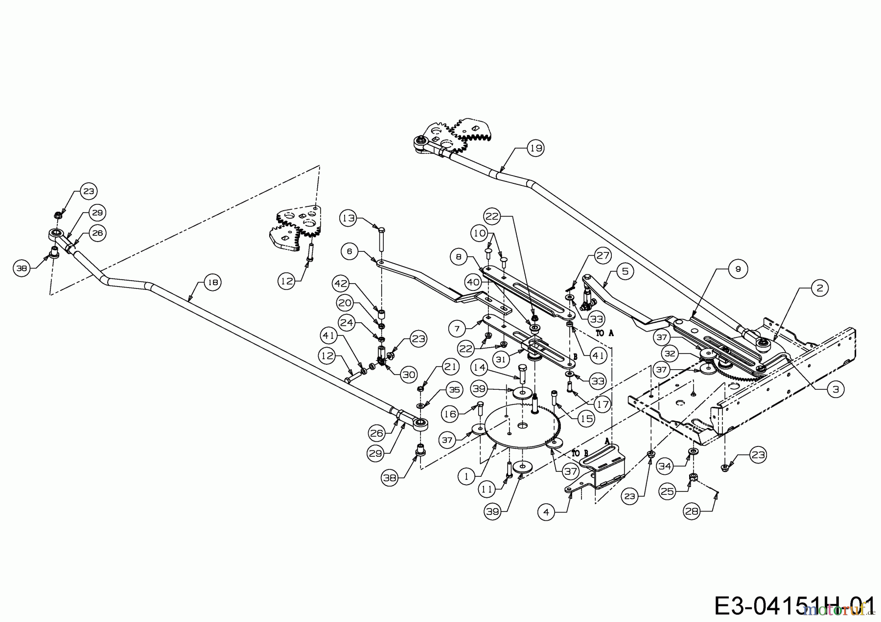  Cub Cadet Zero Turn FMZ 50 17CI4BFP603  (2014) Lenkung