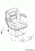 Cub Cadet FMZ 50 17AI4BFP603 (2009) Ersatzteile Sitz