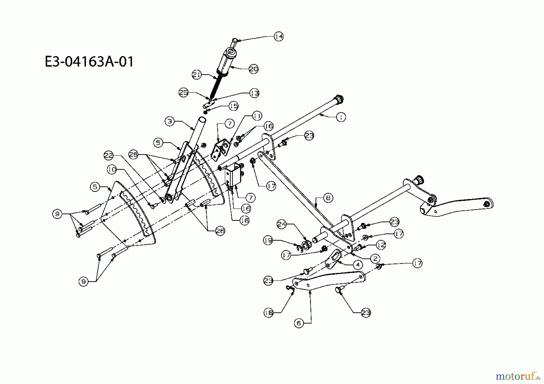  Cub Cadet Zero Turn FMZ 50 17AI4BFP603  (2008) Mähwerksaushebung