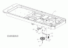 MTD P 155 HZ-G 17AE2ACG678 (2009) Ersatzteile Rahmen, Spannrolle Fahrantrieb