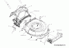 MTD Smart 53 MSPB 12A-A05D600 (2014) Ersatzteile Abdeckung hinten