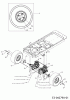 Cub Cadet RZT 42 17AE2ACG603 (2008) Ersatzteile Fahrantrieb, Räder hinten 18x8,5-8