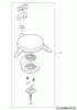 MTD-Motoren 1 P 65 MO 752Z1P65MO (2008) Ersatzteile Reversierstarter