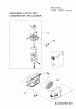 MTD-Motoren 1 P 61 BH 752Z1P61BH (2008) Ersatzteile Vergaser, Luftfilter