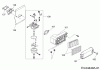 MTD-Motoren 1P65WHA 752Z1P65WHA (2009) Ersatzteile Luftfilter, Vergaser