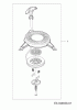 MTD-Motoren 1 P 61 RHB 752Z1P61RHB (2010) Ersatzteile Reversierstarter