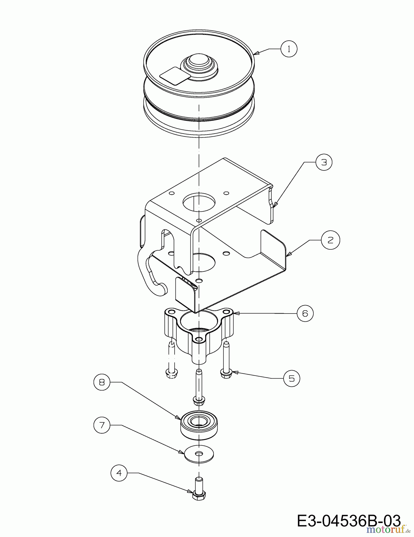 MTD Rasentraktoren 117/22 13AT785T306 (2013) Variator