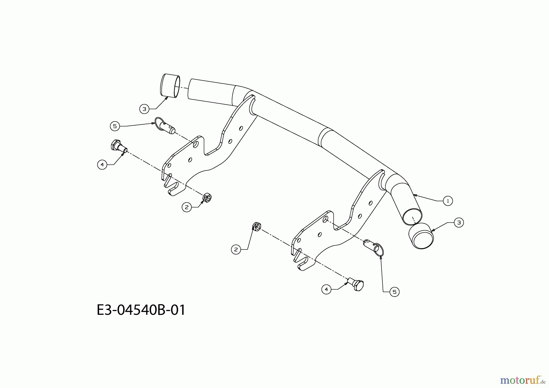Cub Cadet Rasentraktoren CC 1018 AG 13AD90AG603 (2011) Stoßstange