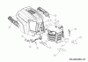 Cub Cadet CC 1016 HF 13AD91AF603 (2012) Ersatzteile Motorhaube A-Style