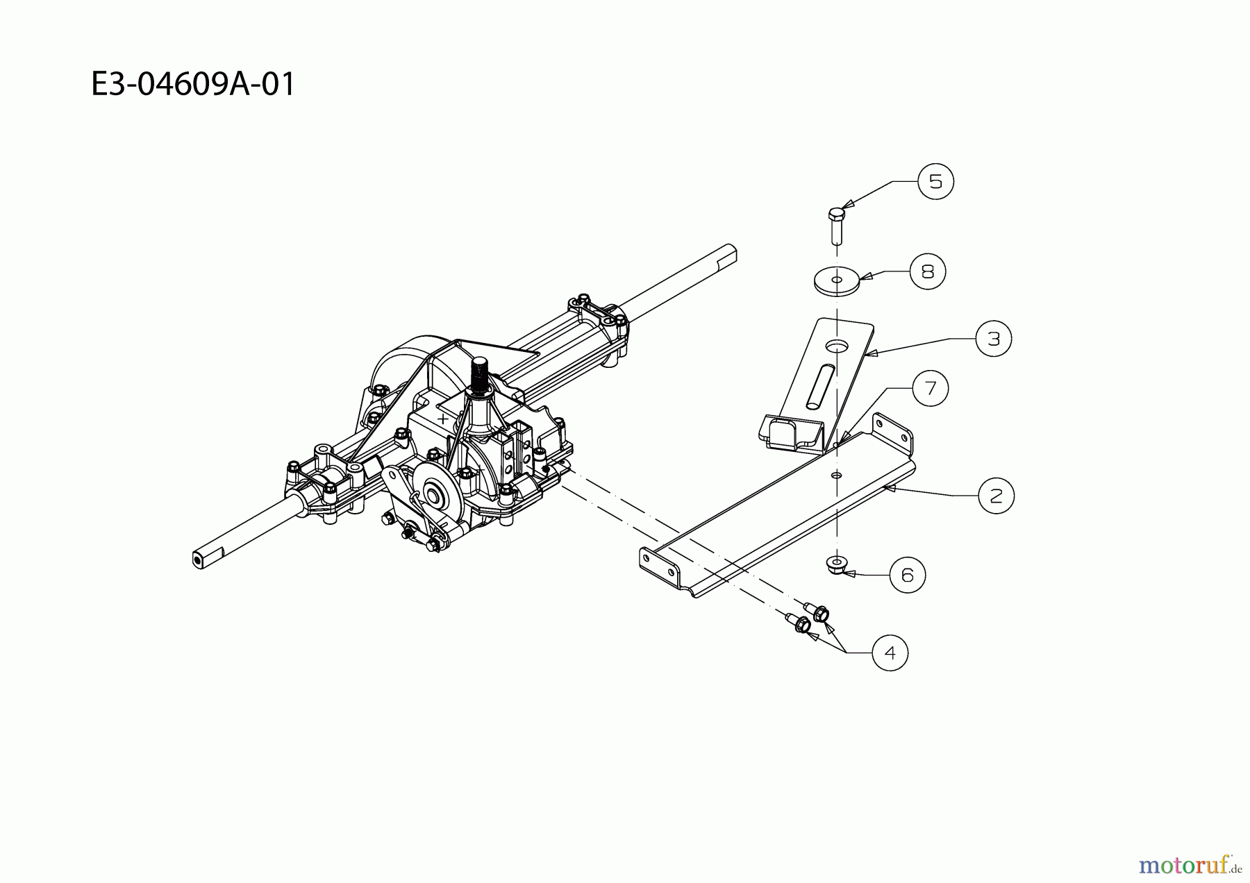 Yard-Man Rasentraktoren AF 9150 13AV90YF643 (2010) Halter Variator
