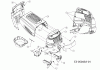 Bolens BL 175/105 T 13AN775N484 (2009) Ersatzteile Motorhaube 5-Style