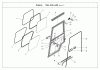MTD Zubehör Kabine 596-236-600 (2009) Ersatzteile Tür rechts