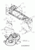MTD P 155 HE 13AM713E678 (2010) Ersatzteile Abdeckungen Mähwerk E (36"/92cm)
